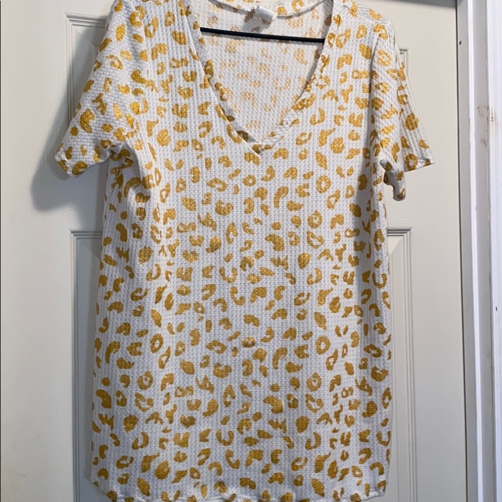 Cheetah print top